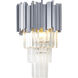 Canada LED 7.9 inch Satin Nickel Wall Sconce Wall Light